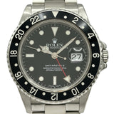 ロレックス ROLEX GMTマスター2 16710 ブラック ステンレススチール 自動巻き メンズ 腕時計