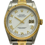 ロレックス ROLEX デイトジャスト 16233 ホワイト ゴールド/ステンレススチール 自動巻き メンズ 腕時計