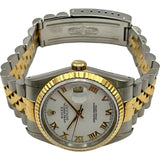 ロレックス ROLEX デイトジャスト 16233 ホワイト ゴールド/ステンレススチール 自動巻き メンズ 腕時計