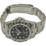 ロレックス ROLEX エクスプローラー2 16570 ブラック ステンレススチール 自動巻き メンズ 腕時計