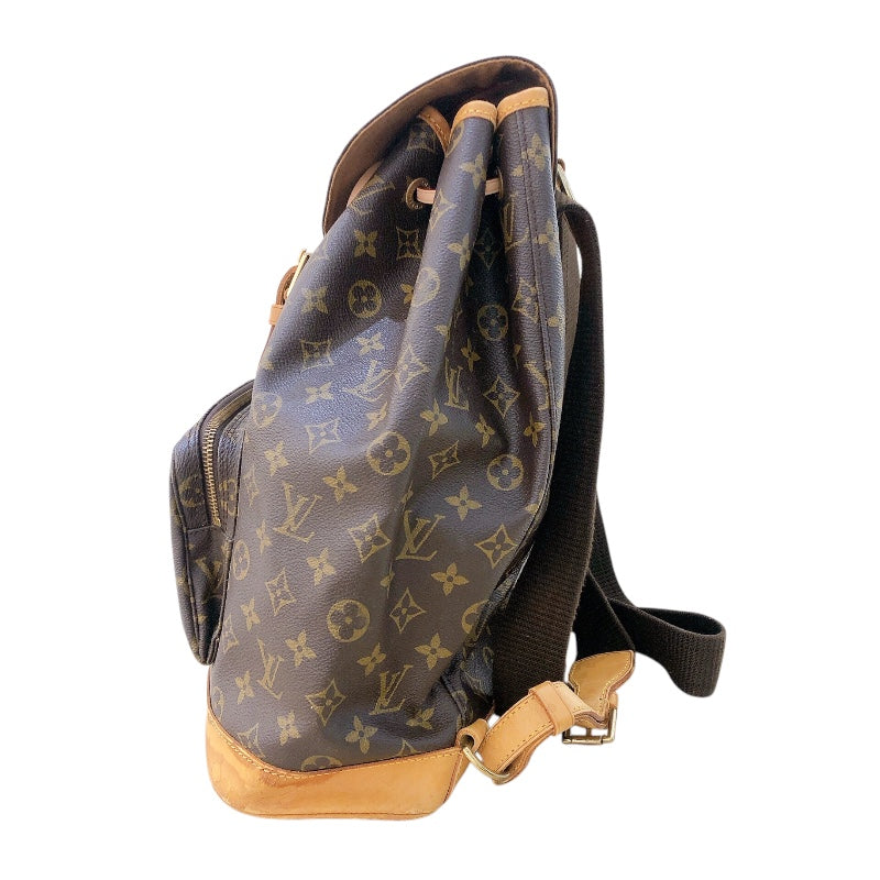 ルイ・ヴィトン LOUIS VUITTON モンスリ M51135 ブラウン　 モノグラム レディース リュック・デイパック