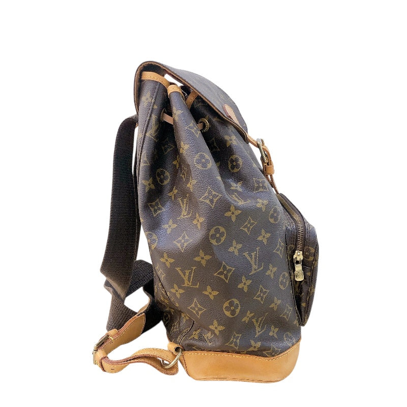 ルイ・ヴィトン LOUIS VUITTON モンスリ M51135 ブラウン　 モノグラム レディース リュック・デイパック