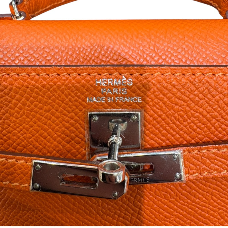 エルメス HERMES タイニーケリー □O刻 フー エプソン レディース ショルダーバッグ