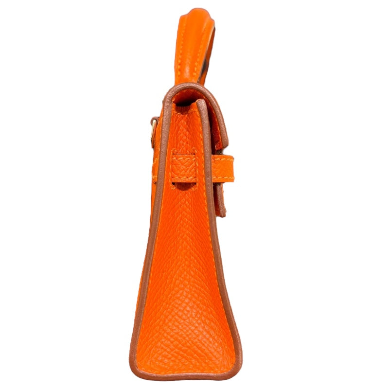 エルメス HERMES タイニーケリー □O刻 フー エプソン レディース ショルダーバッグ