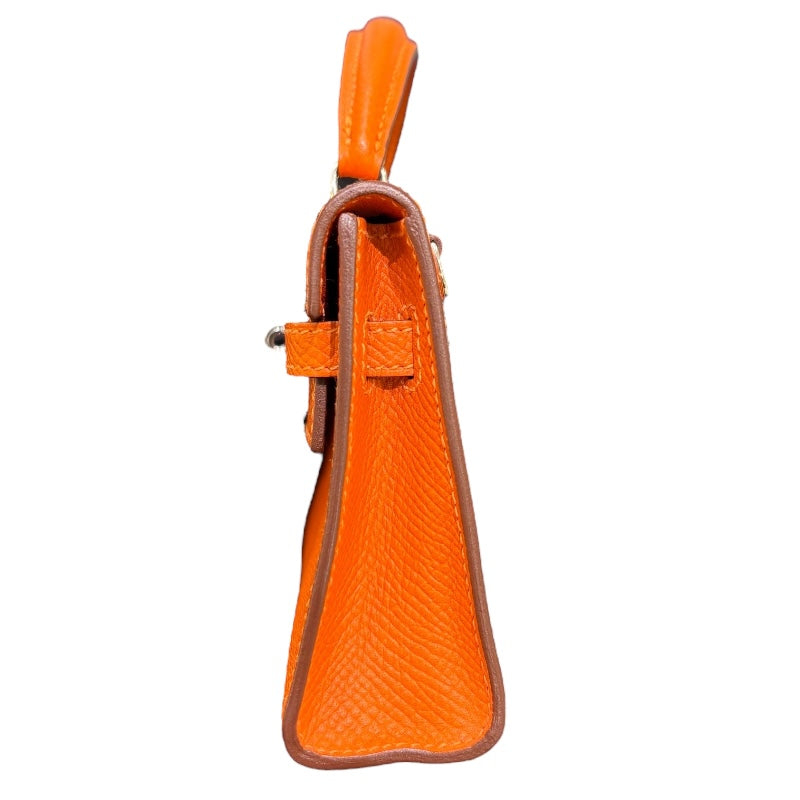 エルメス HERMES タイニーケリー □O刻 フー エプソン レディース ショルダーバッグ
