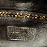 クリスチャン・ディオール Christian Dior MY ABCDIOR レディディオール スモール M0538 OWEC メタリックグレー カナージュ/ラムスキン  レディース ショルダーバッグ
