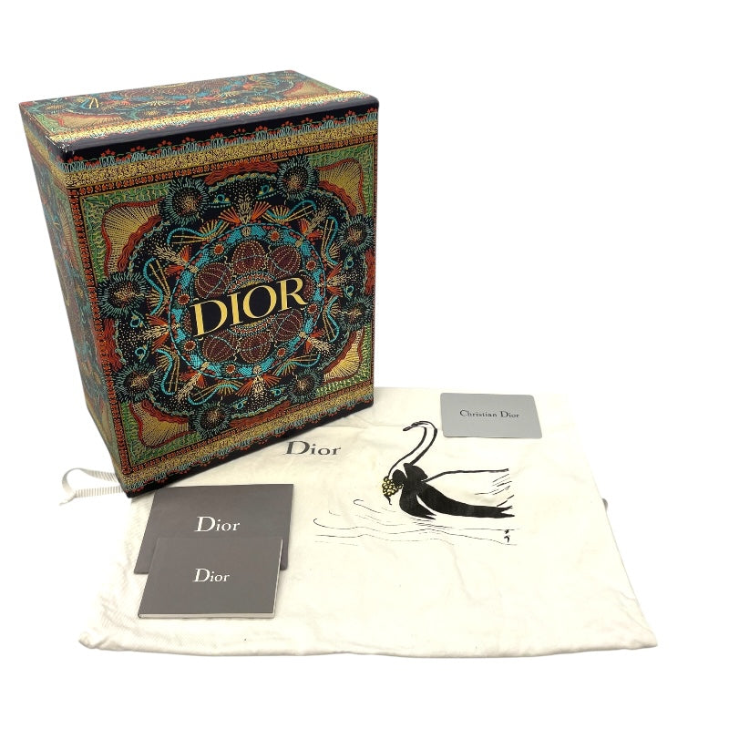 クリスチャン・ディオール Christian Dior MY ABCDIOR レディディオール スモール M0538 OWEC メタリックグレー カナージュ/ラムスキン  レディース ショルダーバッグ