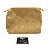 シャネル CHANEL ワイルドステッチハンドバッグ ベージュ　ゴールド金具 レザー レディース ハンドバッグ