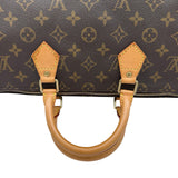 ルイ・ヴィトン LOUIS VUITTON スピーディ35 M41524 ブラウン モノグラムキャンバス レディース ハンドバッグ