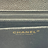 シャネル CHANEL ミニマトラッセ18 A01115 8番台 ブラック ゴールド金具 キャビアスキン レディース ショルダーバッグ