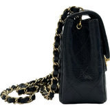 シャネル CHANEL ミニマトラッセ18 A01115 8番台 ブラック ゴールド金具 キャビアスキン レディース ショルダーバッグ
