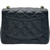 シャネル CHANEL ミニマトラッセ18 A01115 8番台 ブラック ゴールド金具 キャビアスキン レディース ショルダーバッグ