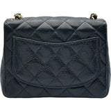 シャネル CHANEL ミニマトラッセ18 A01115 8番台 ブラック ゴールド金具 キャビアスキン レディース ショルダーバッグ