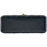 シャネル CHANEL ミニマトラッセ18 A01115 8番台 ブラック ゴールド金具 キャビアスキン レディース ショルダーバッグ