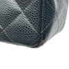 シャネル CHANEL ミニマトラッセ18 A01115 8番台 ブラック ゴールド金具 キャビアスキン レディース ショルダーバッグ