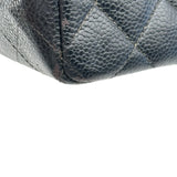 シャネル CHANEL ミニマトラッセ18 A01115 8番台 ブラック ゴールド金具 キャビアスキン レディース ショルダーバッグ