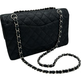 シャネル CHANEL マトラッセ25 A01112 14番台 ブラック シルバー金具 キャビアスキン レディース ショルダーバッグ