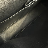 シャネル CHANEL マトラッセ25 A01112 14番台 ブラック シルバー金具 キャビアスキン レディース ショルダーバッグ