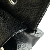 シャネル CHANEL マトラッセ25 A01112 14番台 ブラック シルバー金具 キャビアスキン レディース ショルダーバッグ
