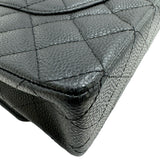 シャネル CHANEL マトラッセ25 A01112 14番台 ブラック シルバー金具 キャビアスキン レディース ショルダーバッグ