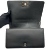シャネル CHANEL ボーイシャネル25 Vステッチ A67086 26番台 ブラック/シルバー金具 カーフ レディース ショルダーバッグ