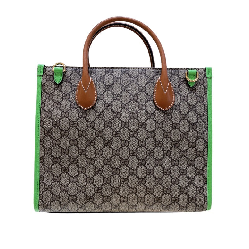 グッチ GUCCI 2Wayスモールトートバッグ 680956 マルチカラー ゴールド金具 GGキャンバス レディース ハンドバッグ