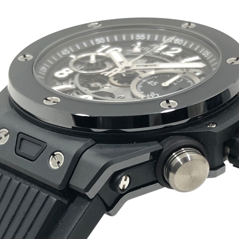 ウブロ HUBLOT ビッグバン ウニコ ブラックマジック 421.CI.1170.RX ブラック セラミック メンズ 腕時計