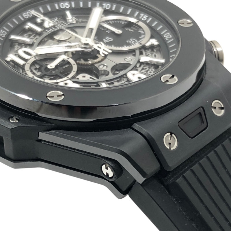 ウブロ HUBLOT ビッグバン ウニコ ブラックマジック 421.CI.1170.RX ブラック セラミック メンズ 腕時計