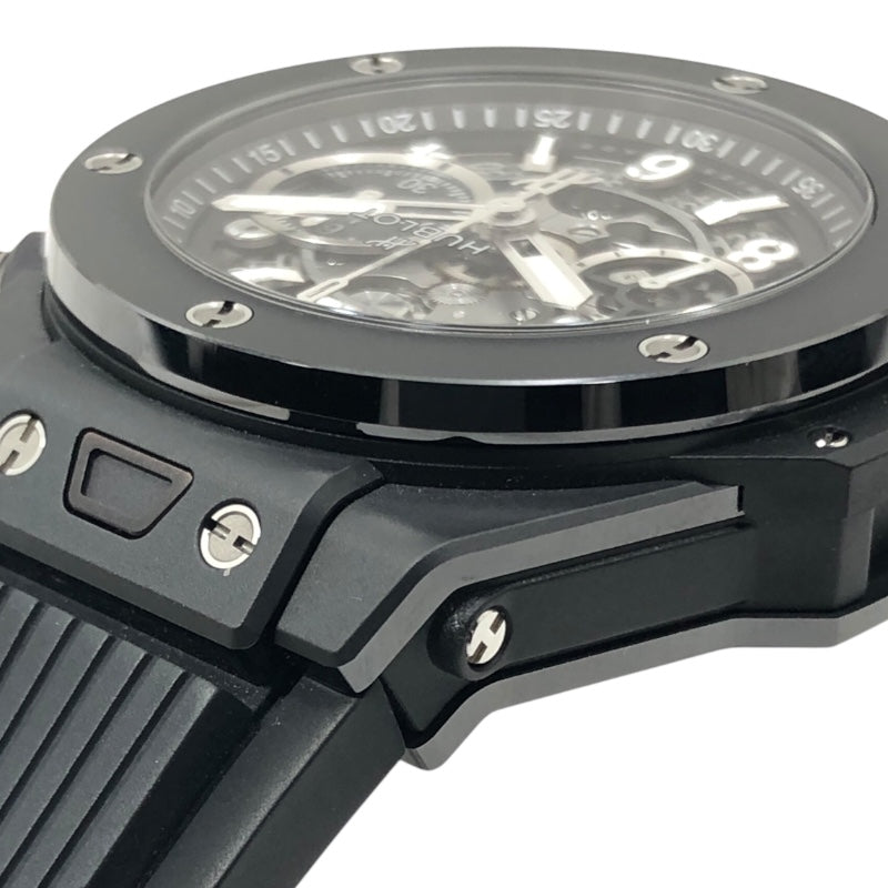 ウブロ HUBLOT ビッグバン ウニコ ブラックマジック 421.CI.1170.RX ブラック セラミック メンズ 腕時計