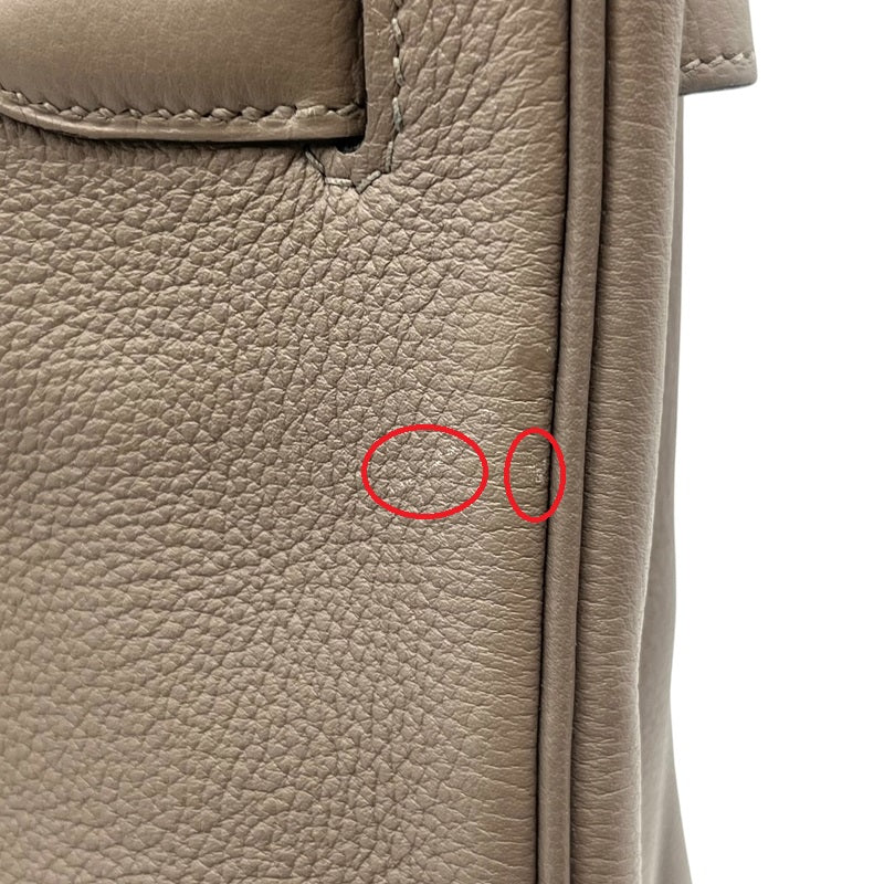エルメス HERMES バーキン35 D刻印 グリスアスファルト シルバー金具 トリヨンノビーヨ レディース ハンドバッグ