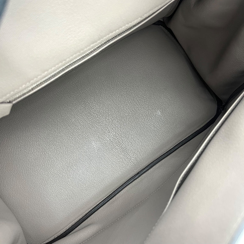 エルメス HERMES バーキン35 D刻印 グリスアスファルト シルバー金具 トリヨンノビーヨ レディース ハンドバッグ
