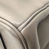 エルメス HERMES バーキン35 D刻印 グリスアスファルト シルバー金具 トリヨンノビーヨ レディース ハンドバッグ