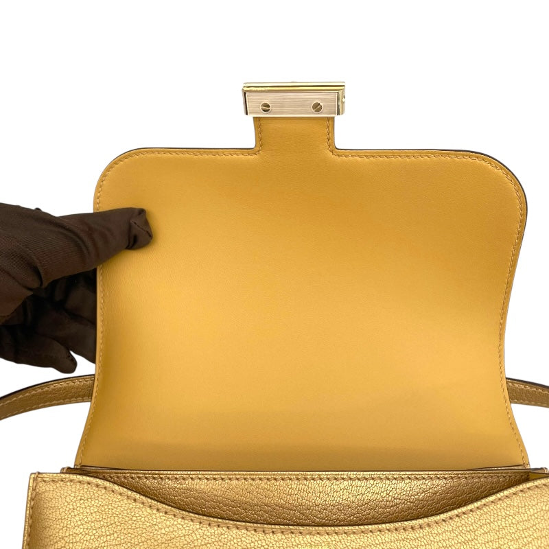 エルメス HERMES コンスタンス3ミニ W刻 ドレ シェーブルシャムキラ レディース ショルダーバッグ
