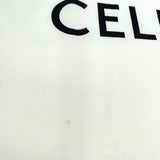 セリーヌ CELINE ロゴプリントTシャツ 2X308916G ホワイト コットン レディース 半袖Ｔシャツ