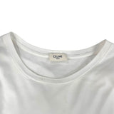 セリーヌ CELINE ロゴプリントTシャツ 2X308916G ホワイト コットン レディース 半袖Ｔシャツ