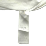 セリーヌ CELINE ロゴプリントTシャツ 2X308916G ホワイト コットン レディース 半袖Ｔシャツ
