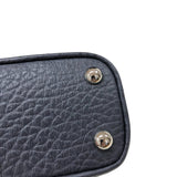 メゾン マルジェラ Maison Margiela 5ACベビー ミニバッグ SB3WG0025 ネイビー シルバー金具 レザー レディース ショルダーバッグ