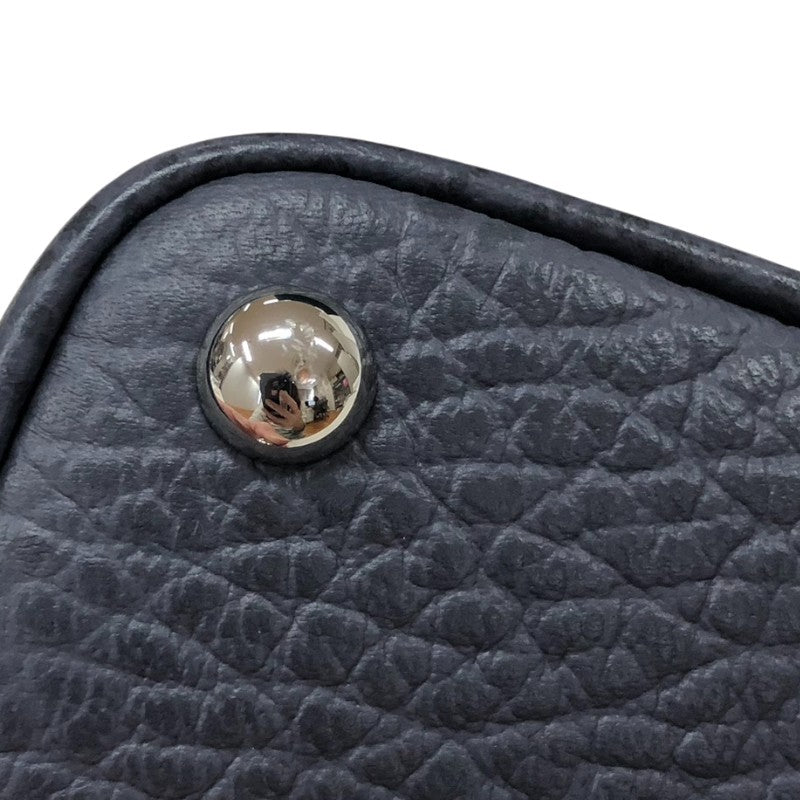 メゾン マルジェラ Maison Margiela 5ACベビー ミニバッグ SB3WG0025 ネイビー シルバー金具 レザー レディース ショルダーバッグ