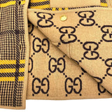 グッチ GUCCI GG総柄リバーシブルケープ 699876 ブラウン ウール レディース その他アウター