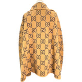 グッチ GUCCI GG総柄リバーシブルケープ 699876 ブラウン ウール レディース その他アウター