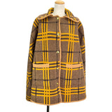 グッチ GUCCI GG総柄リバーシブルケープ 699876 ブラウン ウール レディース その他アウター