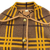 グッチ GUCCI GG総柄リバーシブルケープ 699876 ブラウン ウール レディース その他アウター