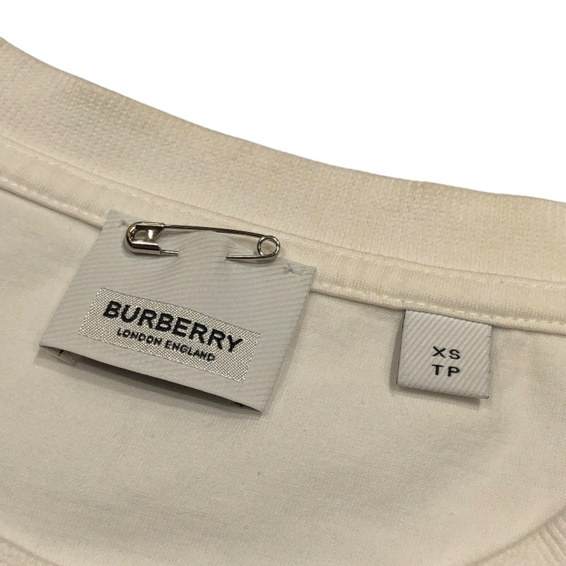 バーバリーロンドン  BURBERRY LONDON ロゴ半袖Tシャツ 8053422 ホワイト コットン メンズ 半袖Ｔシャツ