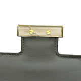 エルメス HERMES コンスタンス3 24 C刻印 グリペール/ゴールド金具 アリゲーターマット レディース ショルダーバッグ