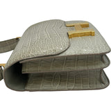 エルメス HERMES コンスタンス3 24 C刻印 グリペール/ゴールド金具 アリゲーターマット レディース ショルダーバッグ