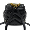 グッチ GUCCI GGマーモント キルティング バックパック 777253 ブラック ゴールド金具 レザー レディース リュック デイパック