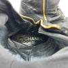 シャネル CHANEL ココマークエナメルトゥショートブーツ G35229 ブラック レザー レディース ブーツ