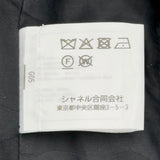 シャネル CHANEL ココマークボタンノーカラーツイードジャケット P72500 ブラック ツイード レディース ノーカラージャケット