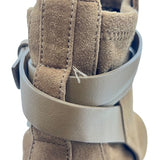 エルメス HERMES ベルト付きスエードブーツ 192150Z キャメル スウェード レディース ブーツ