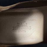 エルメス HERMES ベルト付きスエードブーツ 192150Z キャメル スウェード レディース ブーツ